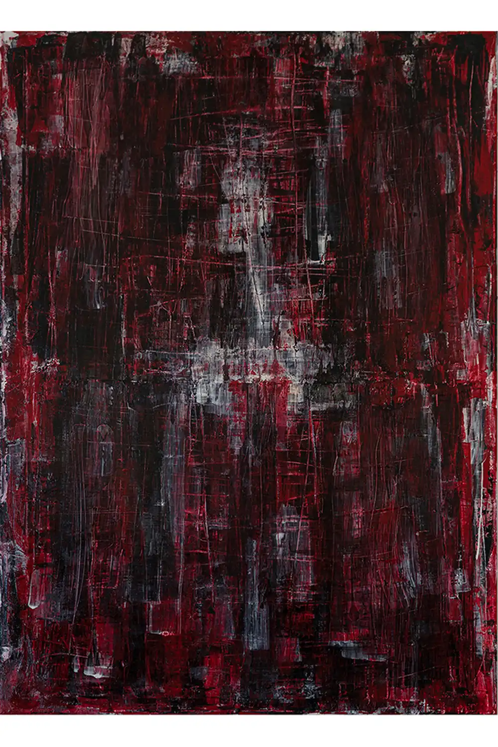 Red Jungle VI by Ümit Sural